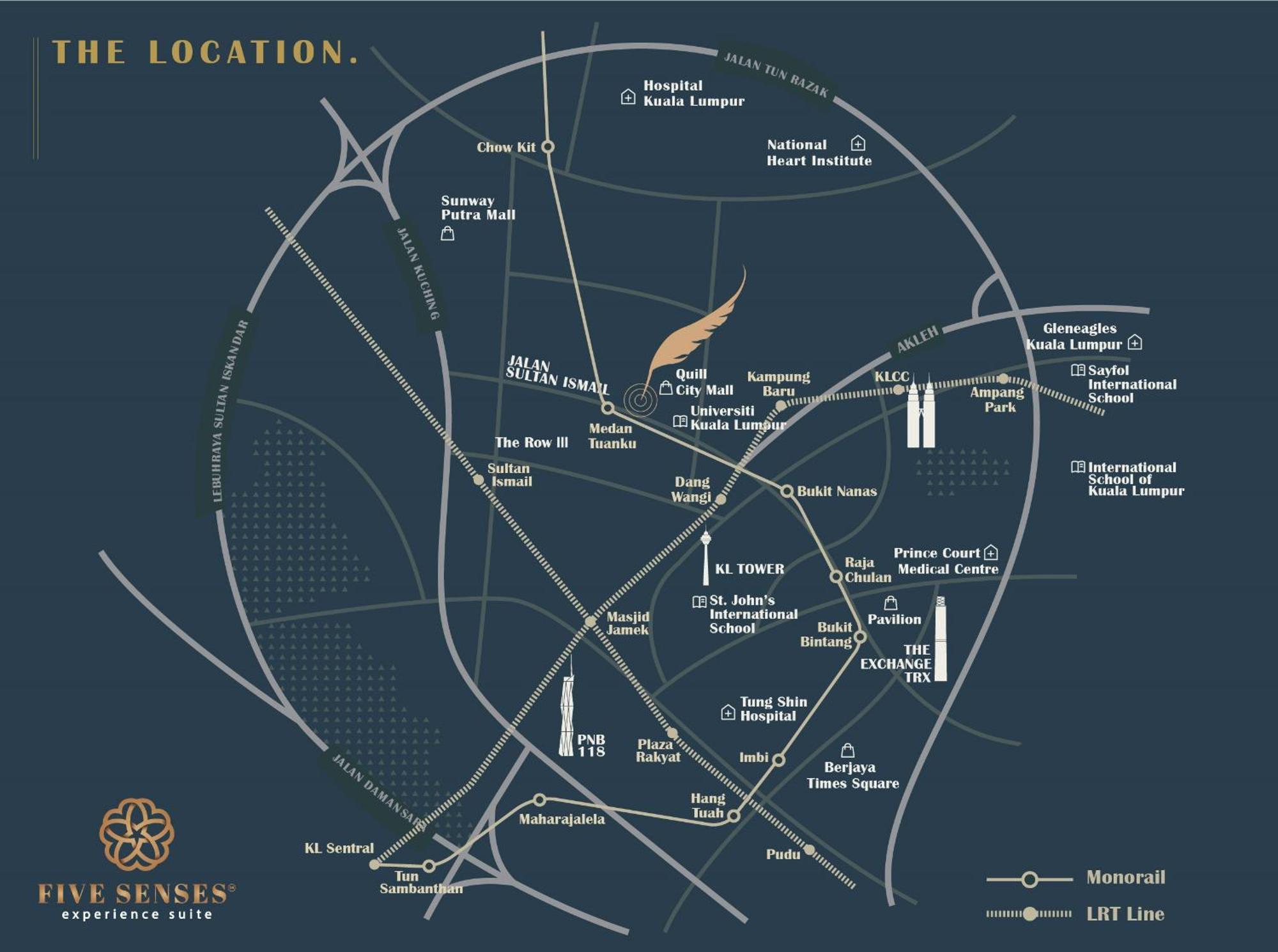 Quill Residences Kuala Lumpur, Five Senses Ngoại thất bức ảnh